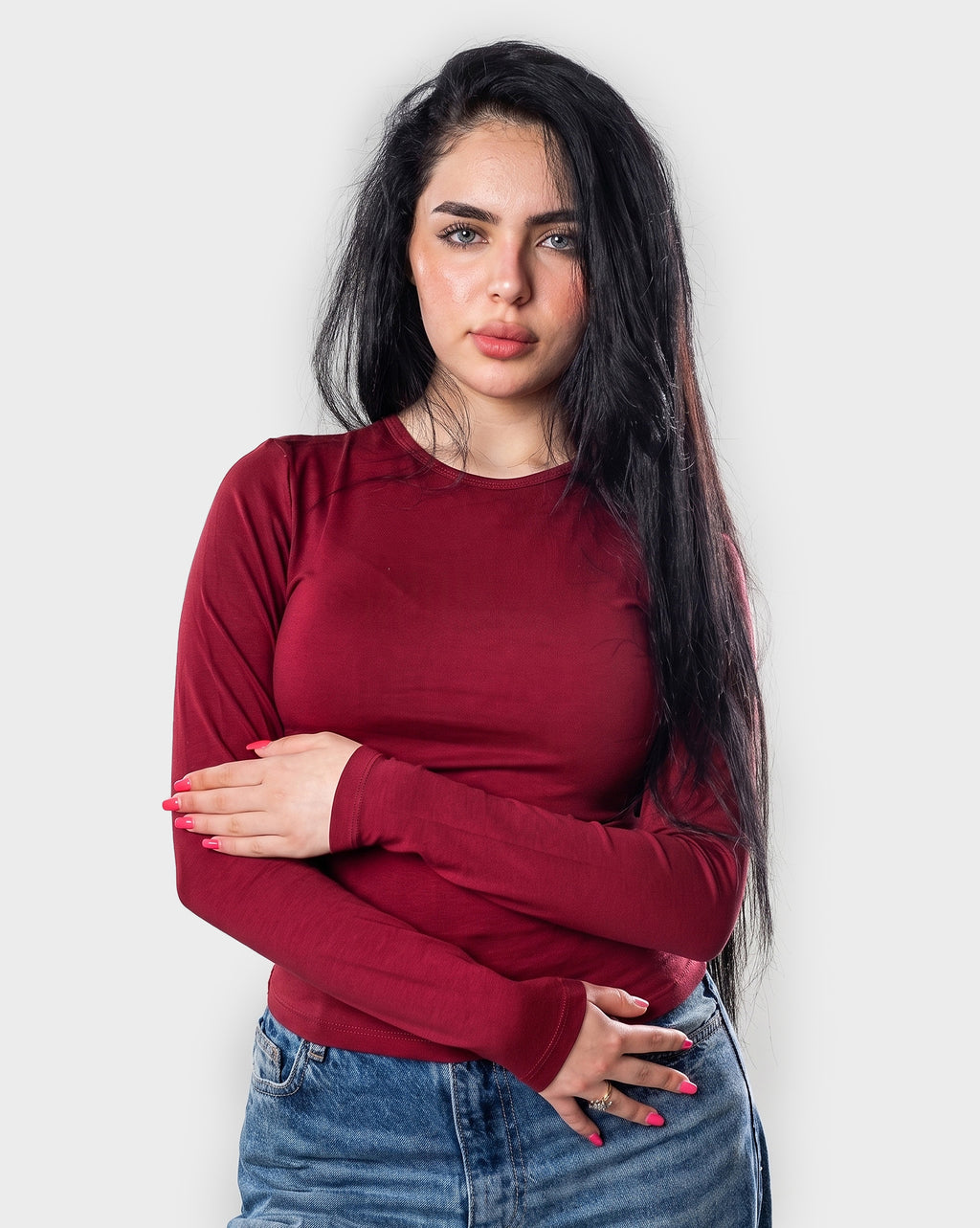 Fitted Long Sleeve Top