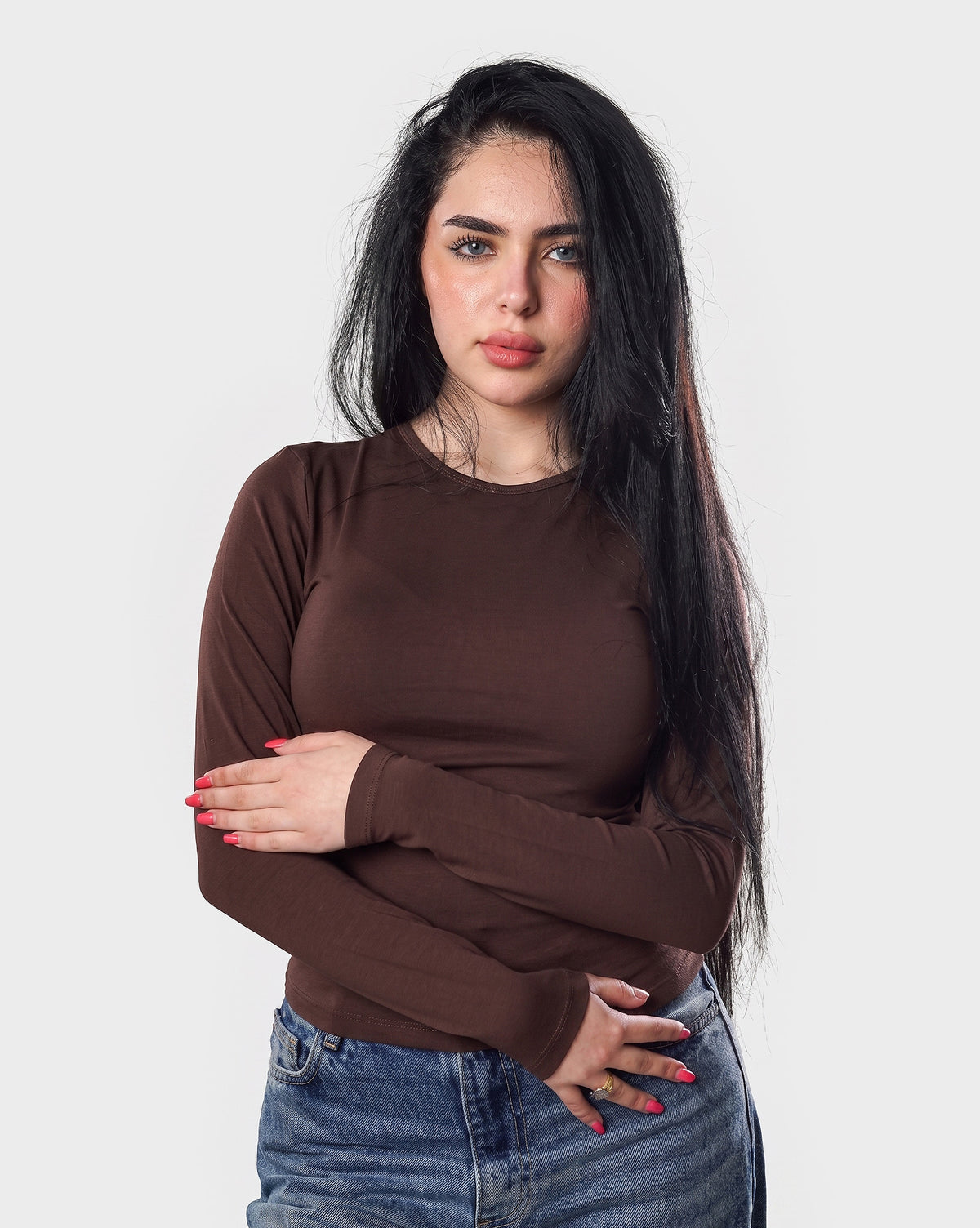 Fitted Long Sleeve Top