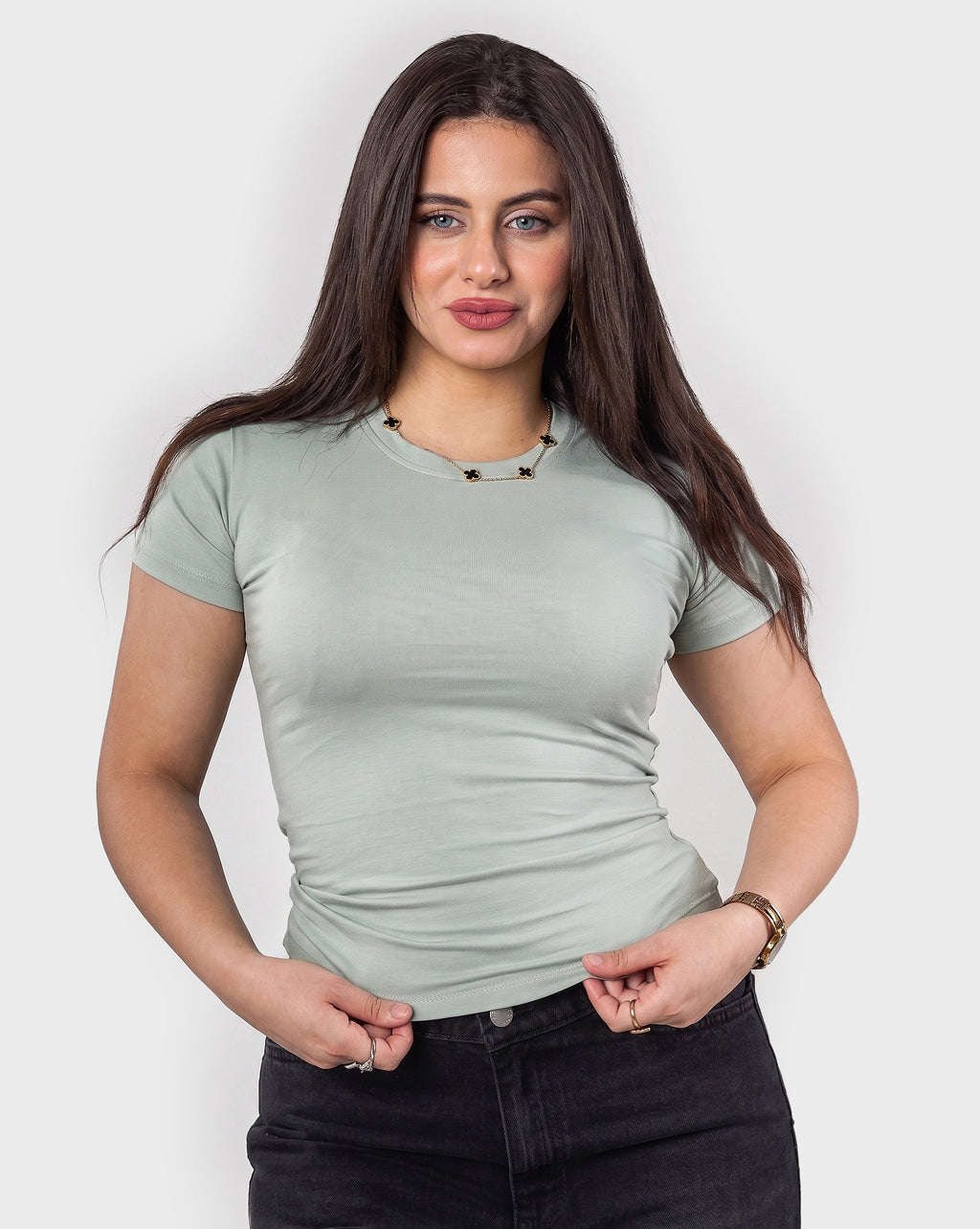 Fitted Half Sleeve Top