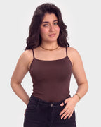 Basic Fitted Spaghetti Strap Top