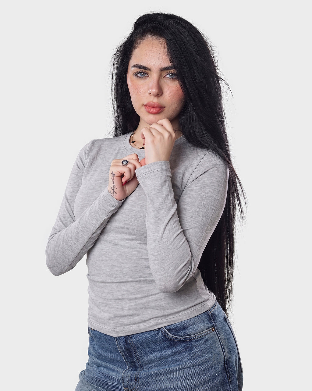 Fitted Long Sleeve Top