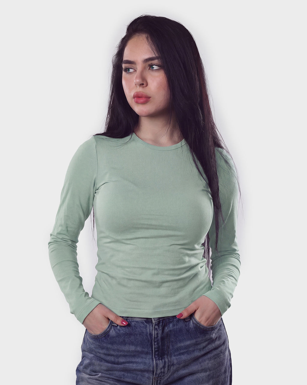 Fitted Long Sleeve Top