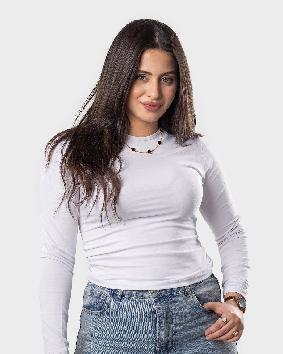 Fitted Long Sleeve Top