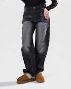 Nova Studded Baggy Jeans