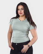 Fitted Half Sleeve Top