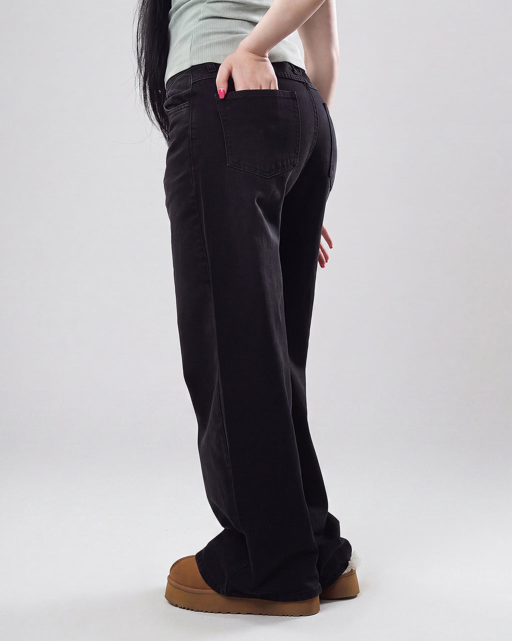 Classic Wide Leg Jeans