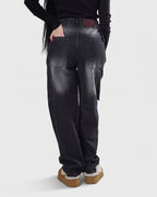 Nova Studded Baggy Jeans