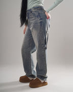 Nova Studded Baggy Jeans