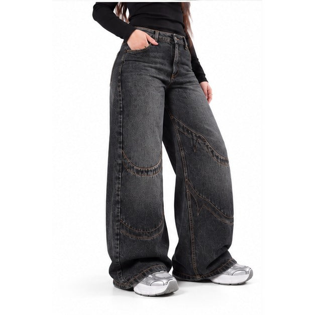 Aria Relaxed Wide Leg Jeans